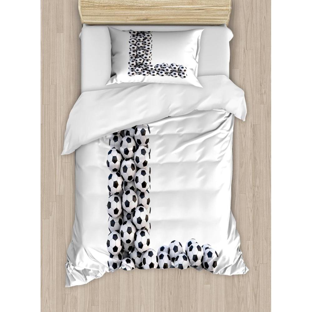 imageAmbesonne Christmas Duvet Cover Set Floral Winter Red Bird Hat and Scarf on Blooming Tree Nature Inspired Decorative 3 Piece Bedding Set with 2 Pillow Shams Queen Size Burgundy GreenOff White Black