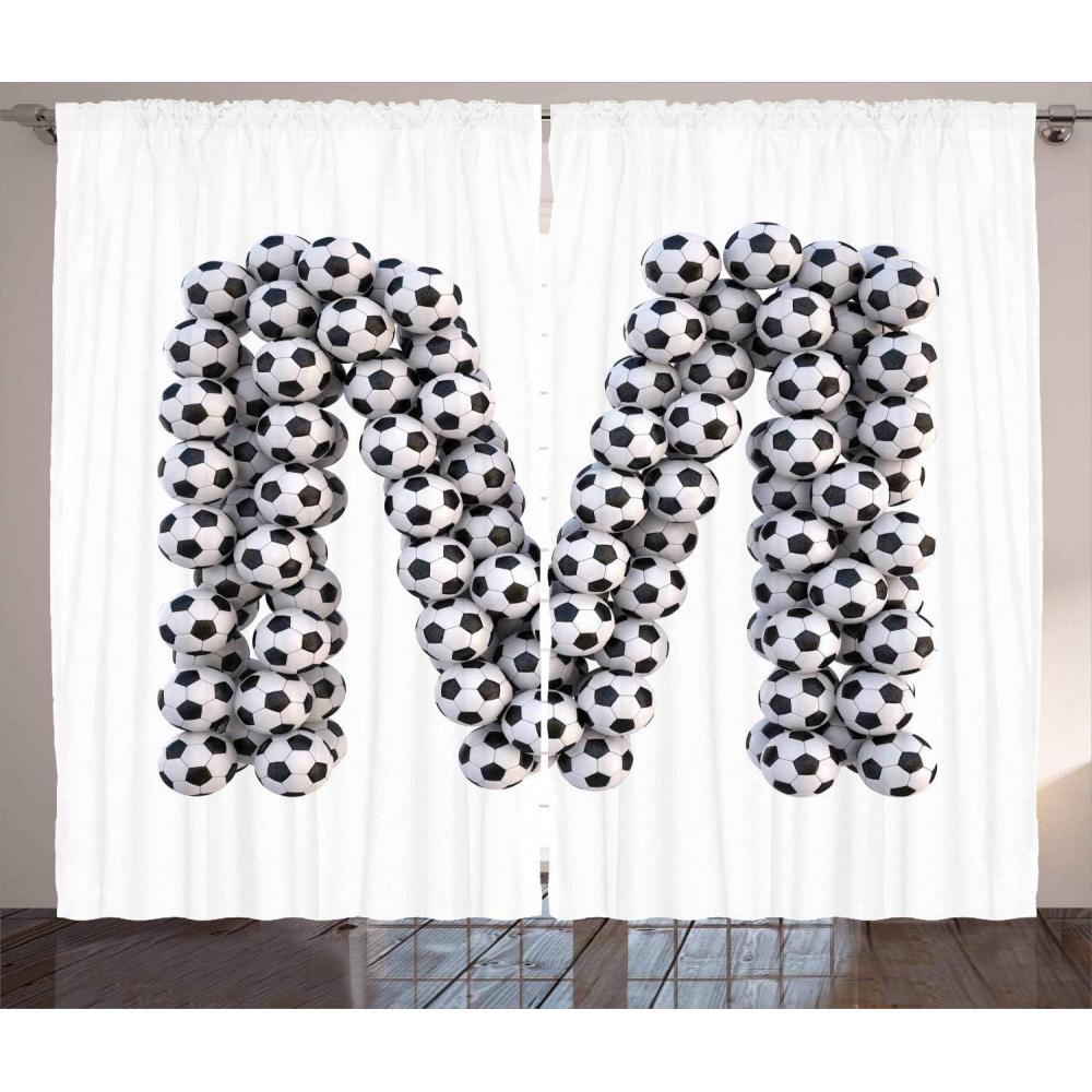 imageAmbesonne Grey and White Curtains Grunge Brick Wall Background Urban Architecture Building Modern City Life Graphic Living Room Bedroom Window Drapes 2 Panel Set 108quot X 108quot Shades of GreyBlack and White