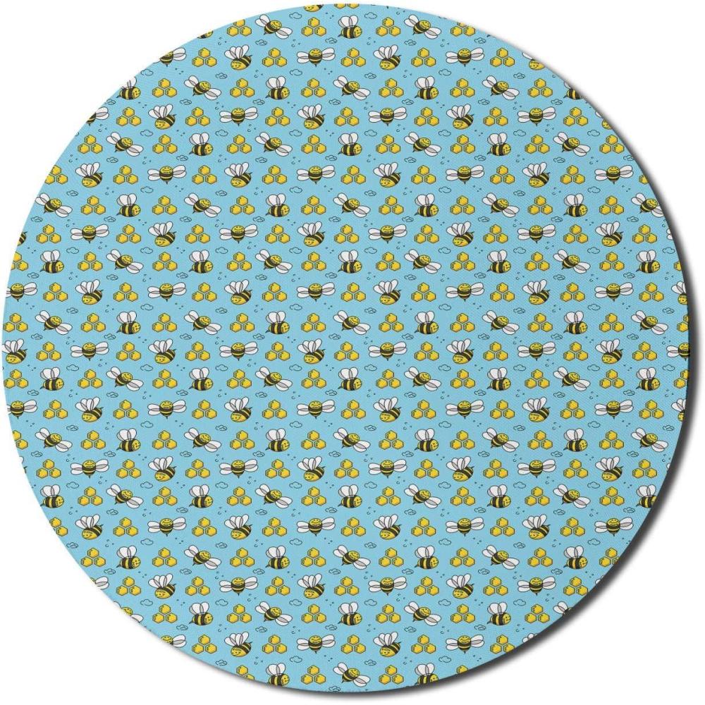 imageAmbesonne Island Computer Mouse Pad White Coral Sand Seven Mile Beach in Grand Cayman Island Art Print Rectangle NonSlip Rubber Mousepad Large 31quot x 12quot Gaming Size Sky Blue and Brown BlackSky Blue Mustard