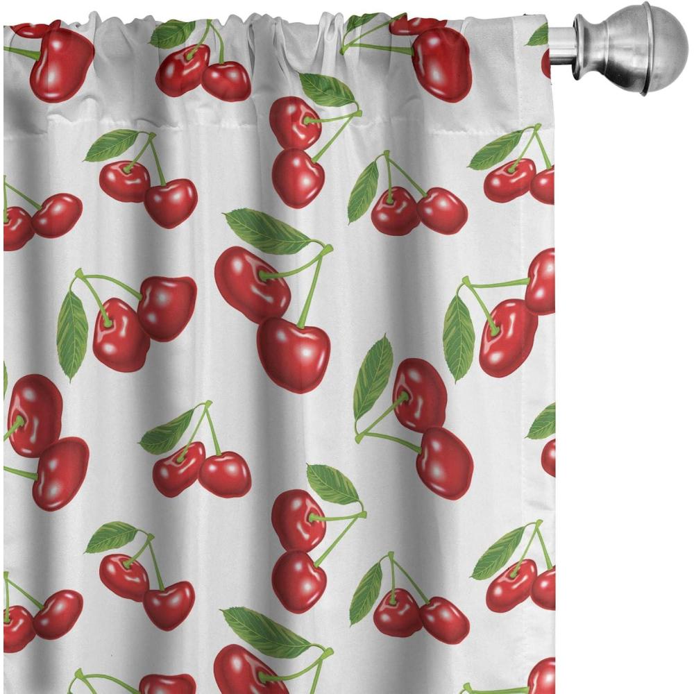 imageAmbesonne Sea Shells Curtains Vintage Inspired Monochrome Seashell Pattern Ocean Elements Wildlife Hand Drawn Window Treatments 2 Panel Set for Living Room Bedroom Pair of  28quot x 95quot Brown TanRed Green White