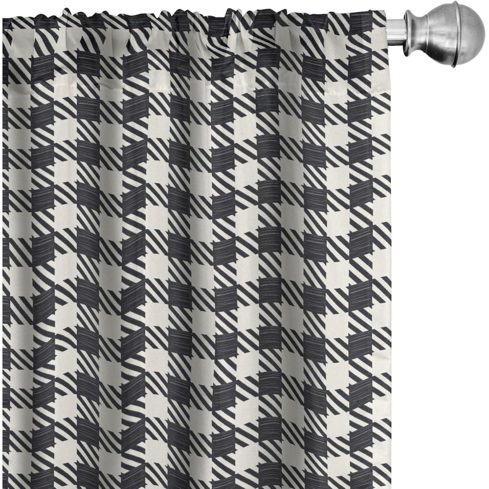 imageAmbesonne Sea Shells Curtains Vintage Inspired Monochrome Seashell Pattern Ocean Elements Wildlife Hand Drawn Window Treatments 2 Panel Set for Living Room Bedroom Pair of  28quot x 95quot Brown TanWhite Charcoal
