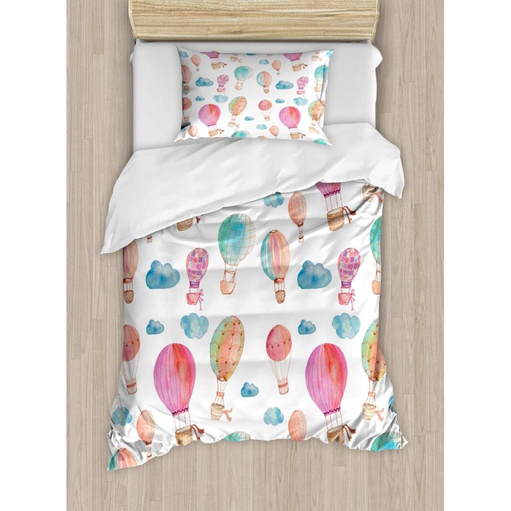 imageAmbesonne Snowflake Duvet Cover Set Lace Style Arrangement of Snowflakes Winter Season Christmas Illustration Decorative 3 Piece Bedding Set with 2 Pillow Shams California King Blue Black WhiteBlue Pink Coral