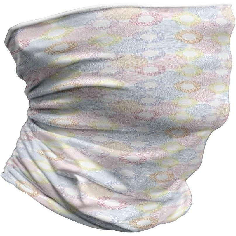imageAmbesonne Unisex Multicolor Face and Neck WarmersBig Spots Overlapping