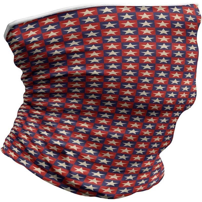imageAmbesonne Unisex Multicolor Face and Neck WarmersCheckered