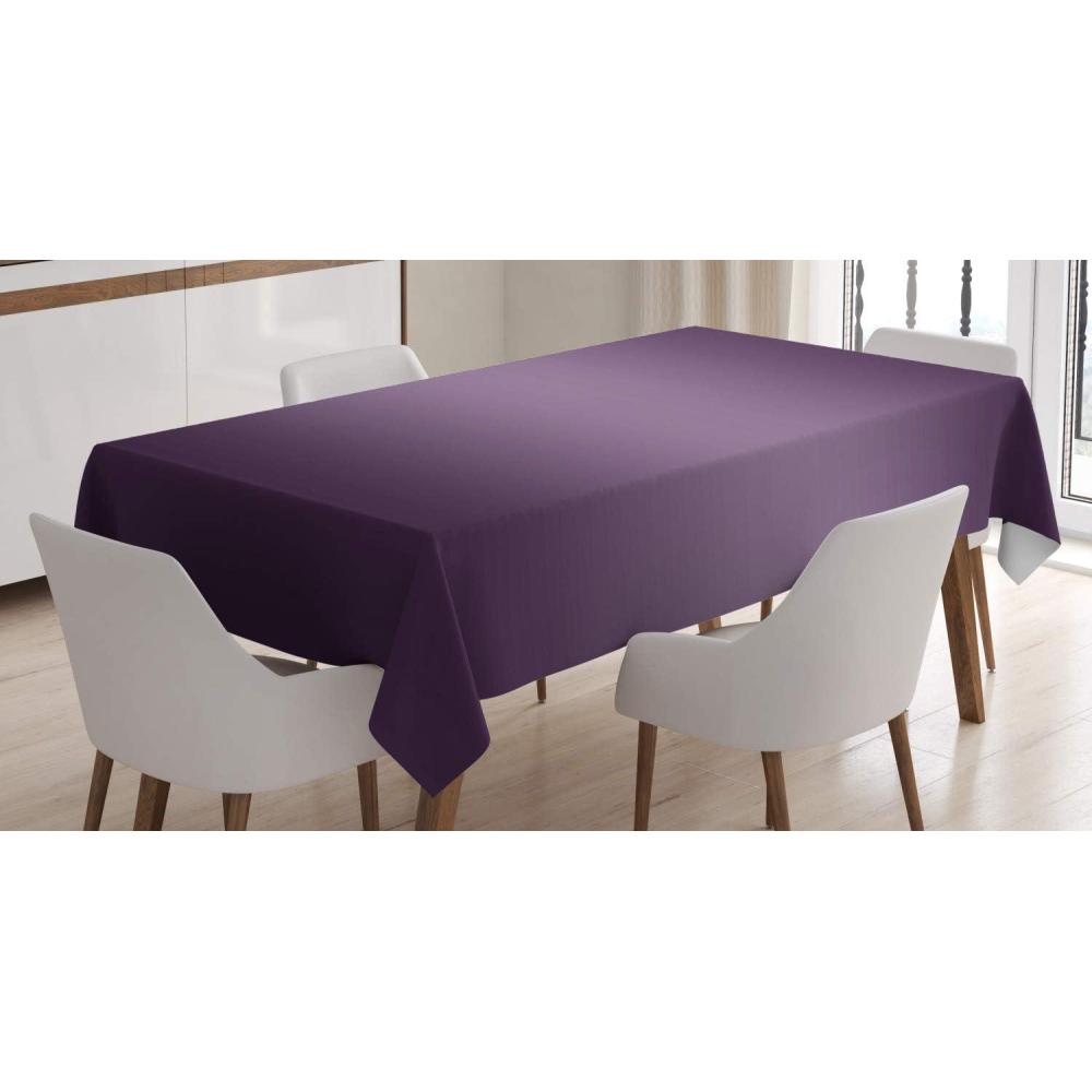 imageAmbesonne Winter Tablecloth Pattern with Ornate Snowflake Motifs and Dots Retro Christmas Inspired Repetitive Rectangular Table Cover for Dining Room Kitchen Decor 60quot X 84quotWhite BluegreyVermilion Blue