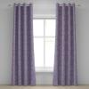 Ambesonne Abstract Grommet Curtain, Vertical Lines in Earthen Toned Color Stripes Various Shades Pattern, Decorative 2-Panel Window Drapes for Bedroom Living Room, 50″ x 84″, Pale Caramel Chocolate(Dried Rose Pale Blue)