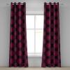 Ambesonne Abstract Grommet Curtain, Vertical Lines in Earthen Toned Color Stripes Various Shades Pattern, Decorative 2-Panel Window Drapes for Bedroom Living Room, 50″ x 84″, Pale Caramel Chocolate(Maroon Magenta)