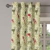 Ambesonne Abstract Grommet Curtain, Vertical Lines in Earthen Toned Color Stripes Various Shades Pattern, Decorative 2-Panel Window Drapes for Bedroom Living Room, 50″ x 84″, Pale Caramel Chocolate(Dark Green Avocado Green)