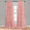 Ambesonne Birds and Nature Curtains, Delicate Spring Chill with Leafy Flowers with Wingy Animals, Window Treatments 2 Panel Set for Living Room Bedroom, Pair of – 28″ x 84″, Blush Laurel Green White(Vermilion White)