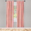 Ambesonne Birds and Nature Curtains, Delicate Spring Chill with Leafy Flowers with Wingy Animals, Window Treatments 2 Panel Set for Living Room Bedroom, Pair of – 28″ x 84″, Blush Laurel Green White(Vermilion White)