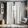 Ambesonne Bohemian Curtains, Hexagons Floral Botany Art in Cold Colors Ocean and Nature Tones, Window Treatments 2 Panel Set for Living Room Bedroom, Pair of – 28″ x 95″, Teal Green and Sea Blue(White and Beige)