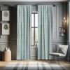 Ambesonne Bohemian Curtains, Modern Ethnic Themed Ornaments with Southwestern Inspirations, Window Treatments 2 Panel Set for Living Room Bedroom, Pair of – 28″ x 84″, Petrol Blue Paprika and Ivory(Jade White)