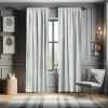 Ambesonne Bohemian Curtains, Modern Ethnic Themed Ornaments with Southwestern Inspirations, Window Treatments 2 Panel Set for Living Room Bedroom, Pair of – 28″ x 84″, Petrol Blue Paprika and Ivory(Seafoam Peach)