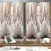 Ambesonne Bohemian Curtains, Modern Ethnic Themed Ornaments with Southwestern Inspirations, Window Treatments 2 Panel Set for Living Room Bedroom, Pair of – 28″ x 84″, Petrol Blue Paprika and Ivory(Pastel Brown and Mauve)