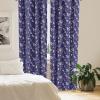 Ambesonne Botanical Curtains, Vintage Floral Pattern with Detailed Exotic Leaves from Different Trees, Window Treatments 2 Panel Set for Living Room Bedroom, Pair of – 28″ x 84″, Green and Ivory(Yellow Blue)