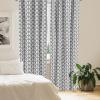 Ambesonne Botanical Curtains, Vintage Floral Pattern with Detailed Exotic Leaves from Different Trees, Window Treatments 2 Panel Set for Living Room Bedroom, Pair of – 28″ x 84″, Green and Ivory(White Charcoal)