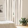 Ambesonne Botanical Curtains, Watercolor Fall Branches and Geometric Mid Century Modern Autumnal Art, Window Treatments 2 Panel Set for Living Room Bedroom, Pair of – 28″ x 84″, Forest Green Rust Tan(Cream)