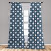 Ambesonne Cats Curtains, Modern Scandi Pattern of Kitten Love with Romantic Hearts Cartoon Design, Window Treatments 2 Panel Set for Living Room Bedroom, Pair of – 28″ x 63″, Ginger Olive Green White(Blue Red)