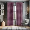 Ambesonne Cats Curtains, Modern Scandi Pattern of Kitten Love with Romantic Hearts Cartoon Design, Window Treatments 2 Panel Set for Living Room Bedroom, Pair of – 28″ x 63″, Ginger Olive Green White(Pink Black)