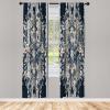 Ambesonne Cats Curtains, Modern Scandi Pattern of Kitten Love with Romantic Hearts Cartoon Design, Window Treatments 2 Panel Set for Living Room Bedroom, Pair of – 28″ x 63″, Ginger Olive Green White(Dark Violet Blue Coconut)