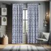 Ambesonne Cats Curtains, Modern Scandi Pattern of Kitten Love with Romantic Hearts Cartoon Design, Window Treatments 2 Panel Set for Living Room Bedroom, Pair of – 28″ x 63″, Ginger Olive Green White(White and Blue)