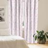 Ambesonne Cats Curtains, Modern Scandi Pattern of Kitten Love with Romantic Hearts Cartoon Design, Window Treatments 2 Panel Set for Living Room Bedroom, Pair of – 28″ x 63″, Ginger Olive Green White(Pink)