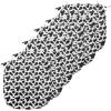Ambesonne Christmas Chair Seating Cushion Set of 6, Pine Fir Cones Balls and Coniferous Tree Leaves Holly Berry Old Fashioned, Anti-Slip Seat Padding for Kitchen & Patio, 16″x16″, Red Green Grey(Charcoal Grey White)