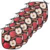 Ambesonne Christmas Chair Seating Cushion Set of 6, Pine Fir Cones Balls and Coniferous Tree Leaves Holly Berry Old Fashioned, Anti-Slip Seat Padding for Kitchen & Patio, 16″x16″, Red Green Grey(Cinnamon Red Cream)