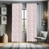 Ambesonne Christmas Curtains, Tree Branches Spruce Leaves Balls Bells Cones Poinsettia Flowers Mistletoe Berry, Window Treatments 2 Panel Set for Living Room Bedroom, Pair of – 28″ x 63″, Ruby Green(Lavender Teal Beige)