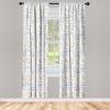 Ambesonne Christmas Curtains, Tree Branches Spruce Leaves Balls Bells Cones Poinsettia Flowers Mistletoe Berry, Window Treatments 2 Panel Set for Living Room Bedroom, Pair of – 28″ x 63″, Ruby Green(Ivory)