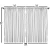 Ambesonne Christmas Curtains, Wooden Rustic Log Cottage Scenery in The Winter Season Warm Moonlight, Living Room Bedroom Window Drapes 2 Panel Set, 108 X 84, White Navy(Blue)