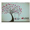 Ambesonne Christmas Cutting Board, Words Print with Original Celebration Objects with Presents and Candies Image, Decorative Tempered Glass Cutting and Serving Board, Small Size, Grey Yellow(Brown Red Pink)