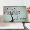 Ambesonne Christmas Cutting Board, Words Print with Original Celebration Objects with Presents and Candies Image, Decorative Tempered Glass Cutting and Serving Board, Small Size, Grey Yellow(Brown Red Pink)
