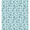 Ambesonne Christmas Duvet Cover Set, Merry Christmas Lettering on an Abstract Modern Snowflake Dot Pattern, Decorative 3 Piece Bedding Set with 2 Pillow Shams, King Size, Black Beige(Pale Blue Teal Grey)