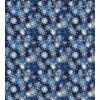 Ambesonne Christmas Duvet Cover Set, Merry Christmas Lettering on an Abstract Modern Snowflake Dot Pattern, Decorative 3 Piece Bedding Set with 2 Pillow Shams, King Size, Black Beige(Pale Blue Dark Blue)