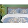 Ambesonne Christmas Duvet Cover Set, Nautical Elements Sea Life Theme with Noel Tree Winter Season, Decorative 3 Piece Bedding Set with 2 Pillow Shams, King Size, Beige Cream