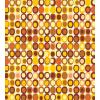 Ambesonne Christmas Duvet Cover Set, Vintage Merry Xmas Wreath Several Noel Yule and Ribbons Candles Bells Image, Decorative 3 Piece Bedding Set with 2 Pillow Shams, King Size, Red(Brown Yellow Coral)