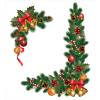 Ambesonne Christmas Duvet Cover Set, Vintage Merry Xmas Wreath Several Noel Yule and Ribbons Candles Bells Image, Decorative 3 Piece Bedding Set with 2 Pillow Shams, King Size, Red(Forest Green)