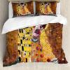 Ambesonne Christmas Duvet Cover Set, Vintage Merry Xmas Wreath Several Noel Yule and Ribbons Candles Bells Image, Decorative 3 Piece Bedding Set with 2 Pillow Shams, King Size, Red(Ginger Mustard Amber)