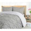 Ambesonne Christmas Duvet Cover Set, Xmas Baubles on Snow with Snowflakes Ice Holiday Humanitarian Artwork Illustration, Decorative 3 Piece Bedding Set with 2 Pillow Shams, Queen Size, White Red(Sand Brown White)
