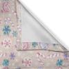 Ambesonne Christmas Kitchen Curtains, Modern Abstract Pine Trees Xmas Theme Dotted Background Print, Window Drapes 2 Panel Set Kitchen Cafe Decor, 55″ x 39″, Beige est Green and Coral(Lavender Teal Beige)