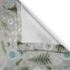 Ambesonne Christmas Kitchen Curtains, Modern Abstract Pine Trees Xmas Theme Dotted Background Print, Window Drapes 2 Panel Set Kitchen Cafe Decor, 55″ x 39″, Beige est Green and Coral(Pale Sage Green and Seafoam)
