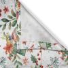 Ambesonne Christmas Kitchen Curtains, Modern Abstract Pine Trees Xmas Theme Dotted Background Print, Window Drapes 2 Panel Set Kitchen Cafe Decor, 55″ x 39″, Beige est Green and Coral(Burgundy Tan and Vermilion)