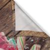 Ambesonne Christmas Kitchen Curtains, Taste of Xmas Season Frame Gingerbread Cookies and Biscuits, Window Drapes 2 Panel Set for Kitchen Cafe Decor, 55″ x 39″, Brown Green(Green Pink Magenta)
