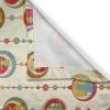 Ambesonne Christmas Kitchen Curtains, Taste of Xmas Season Frame Gingerbread Cookies and Biscuits, Window Drapes 2 Panel Set for Kitchen Cafe Decor, 55″ x 39″, Brown Green(Ruby Khaki)