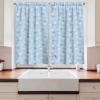 Ambesonne Christmas Kitchen Curtains, Taste of Xmas Season Frame Gingerbread Cookies and Biscuits, Window Drapes 2 Panel Set for Kitchen Cafe Decor, 55″ x 39″, Brown Green(Pale Blue Taupe White)