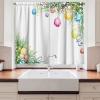 Ambesonne Christmas Kitchen Curtains, Taste of Xmas Season Frame Gingerbread Cookies and Biscuits, Window Drapes 2 Panel Set for Kitchen Cafe Decor, 55″ x 39″, Brown Green(Maroon Brown)