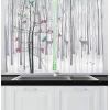 Ambesonne Christmas Kitchen Curtains, Taste of Xmas Season Frame Gingerbread Cookies and Biscuits, Window Drapes 2 Panel Set for Kitchen Cafe Decor, 55″ x 39″, Brown Green(Grey Dimgrey)
