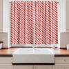 Ambesonne Christmas Kitchen Curtains, Taste of Xmas Season Frame Gingerbread Cookies and Biscuits, Window Drapes 2 Panel Set for Kitchen Cafe Decor, 55″ x 39″, Brown Green(Red Cream)