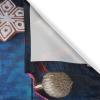 Ambesonne Christmas Kitchen Curtains, Taste of Xmas Season Frame Gingerbread Cookies and Biscuits, Window Drapes 2 Panel Set for Kitchen Cafe Decor, 55″ x 39″, Brown Green(Night Blue Ecru and Red)
